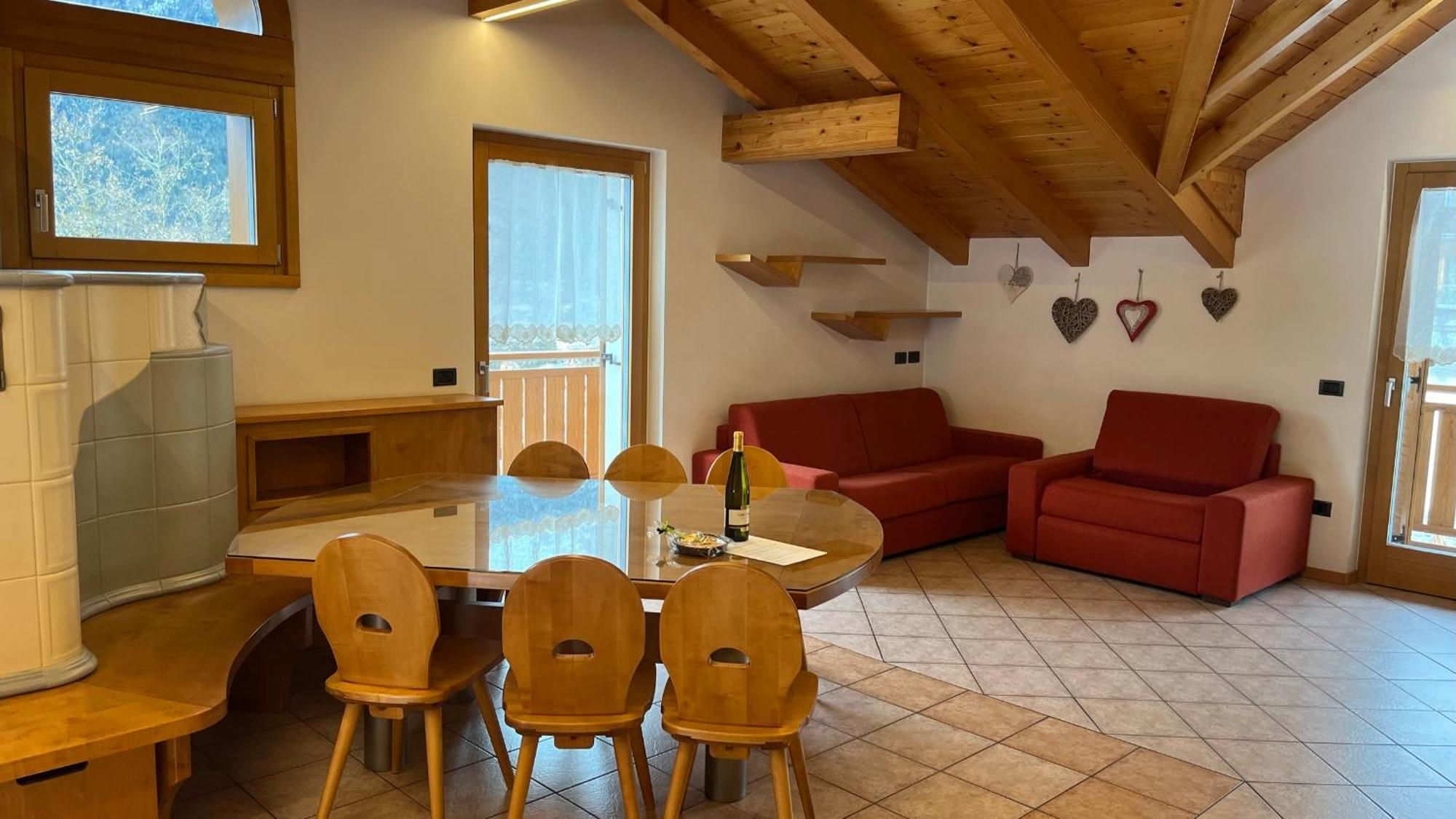 Attico In Legno Ad Andalo 아파트 외부 사진